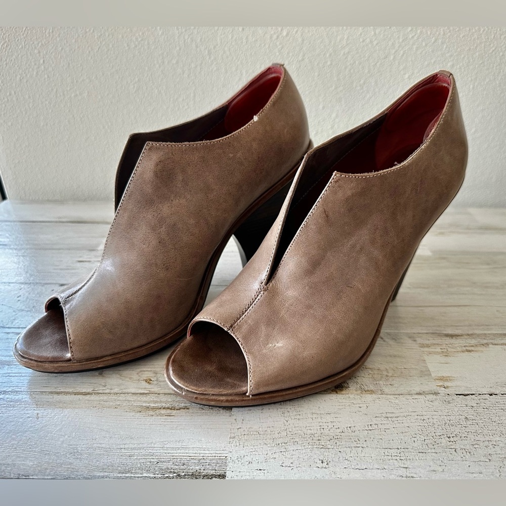 Luxury REBEL Erin open toe booties